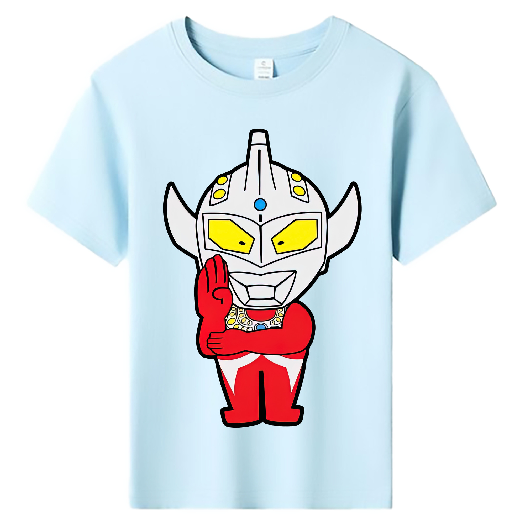 （画像用） ウルトラマン Ultraman 綿100％キッズTシャツ（フロントプリント）
